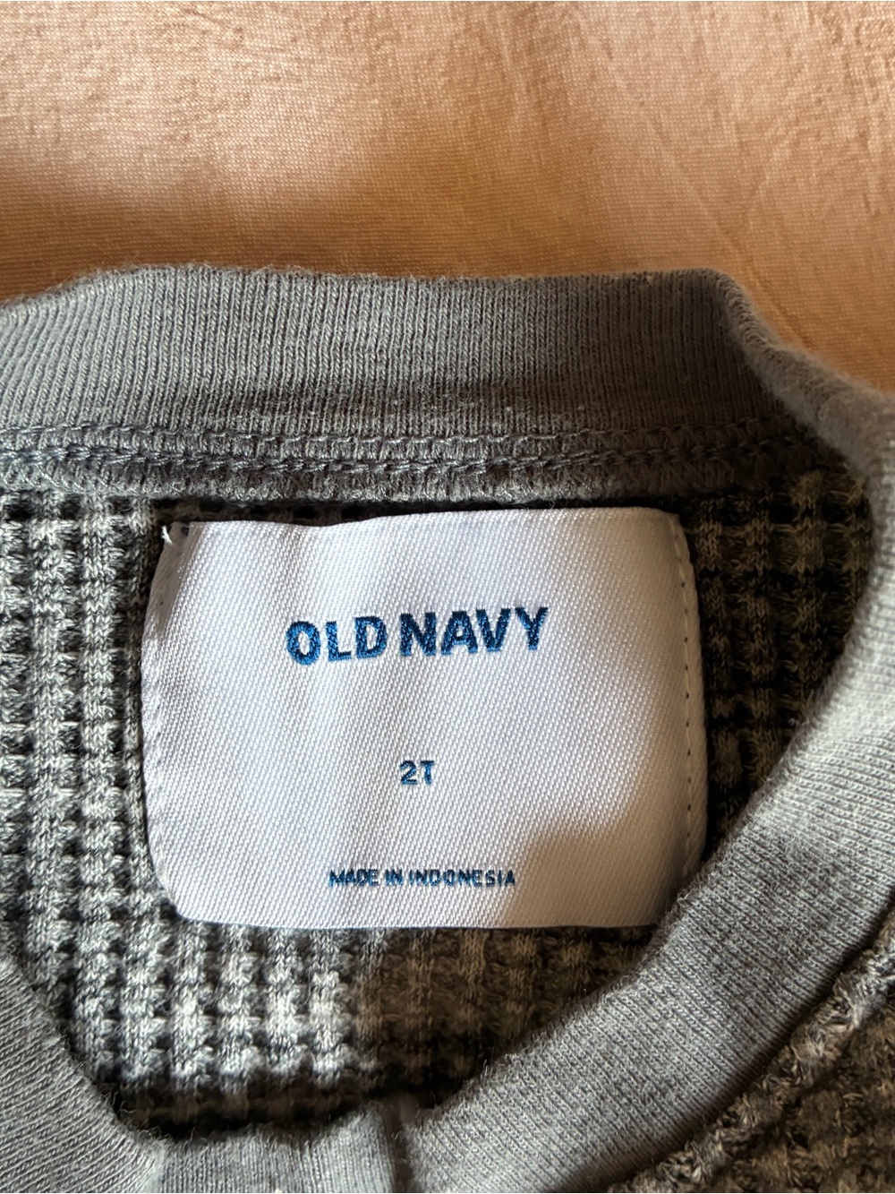 8 Old Navy Waffle Knit Long Sleeve Tops.  Fall Winter Bundle. Toddler Boy. 2T - Picture 3 of 10